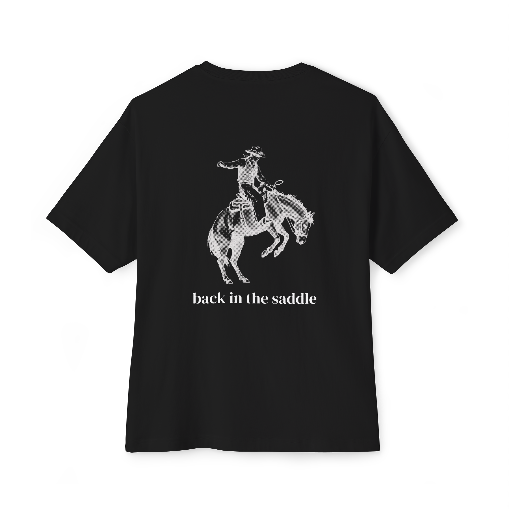 back in the saddle
