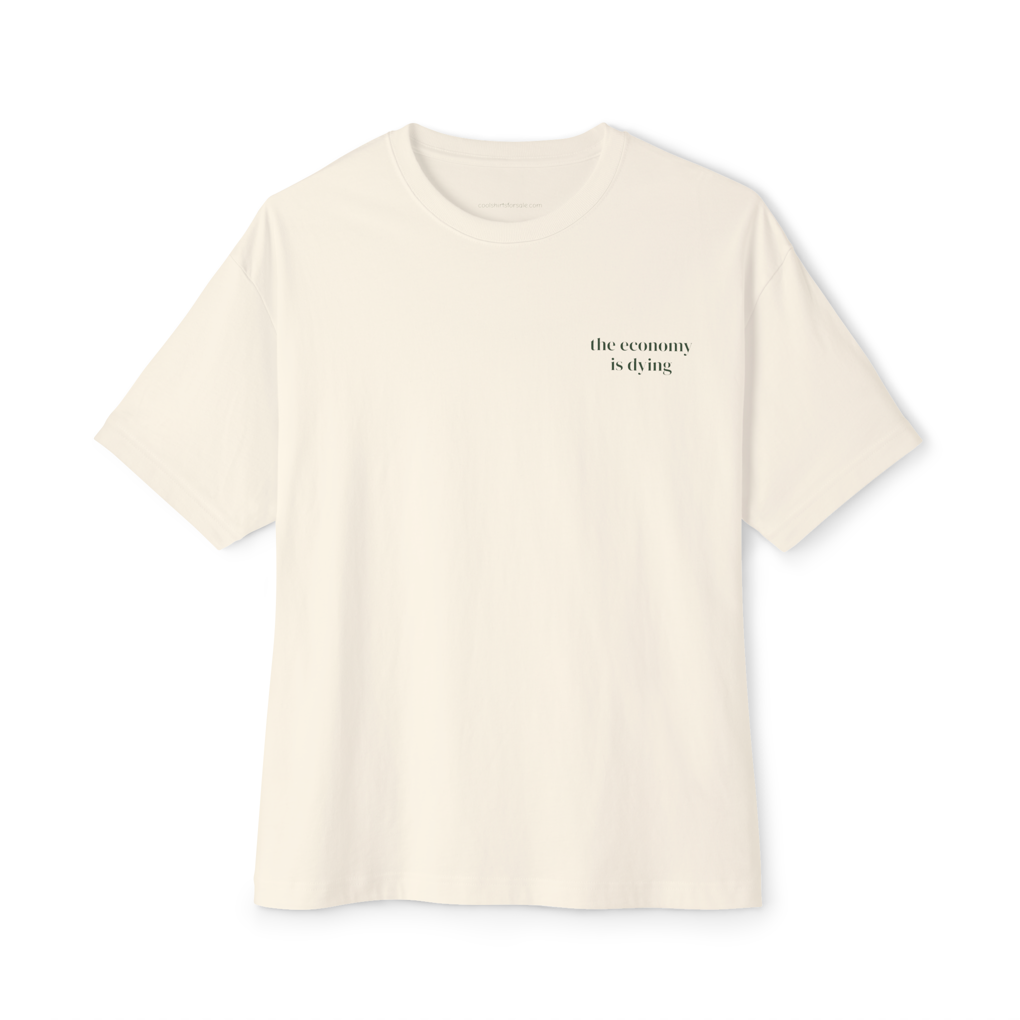 dying economy awareness shirt