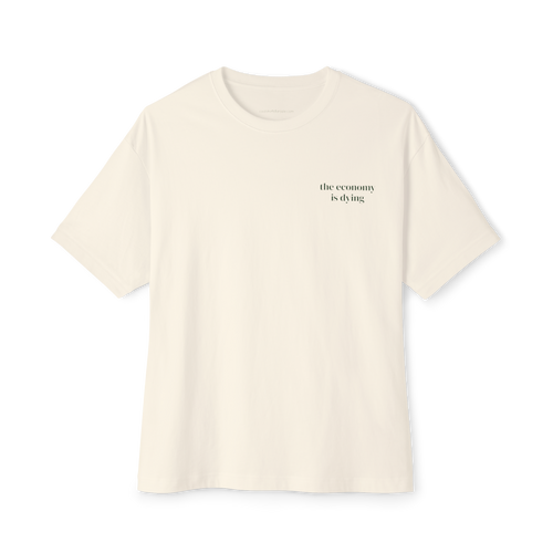 dying economy awareness shirt